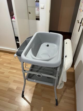 Bañera cambiador para bebé