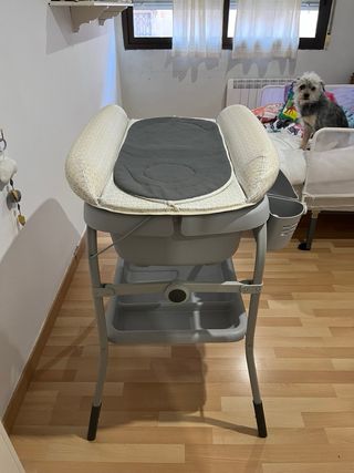 Bañera cambiador para bebé