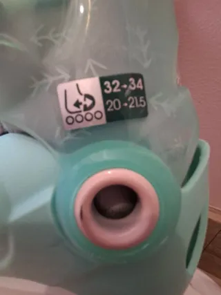 Patines en línea para niña, talla 32-34