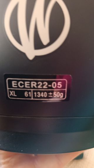 Casco Moto Westt XL Nero ECE R22-05 Uomo