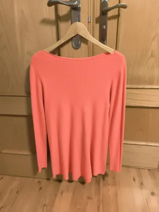 Jersey salmón manga larga