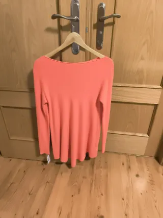 Jersey salmón manga larga