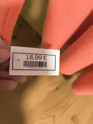 Jersey salmón manga larga