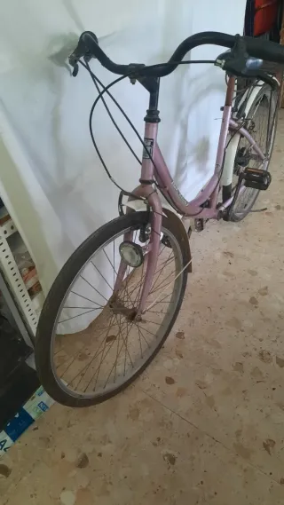Bicicleta Vintage Rosa UP-RIDE