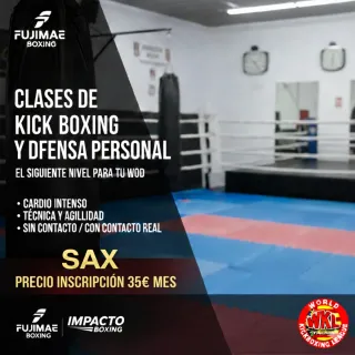 CLASES KICKBOXING Y DEFENSA PERSONAL