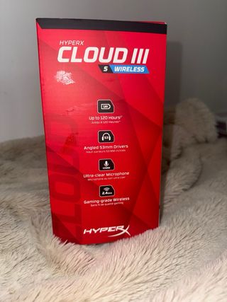 Cascos HyperX Cloud III S Wireless Gaming Headset
