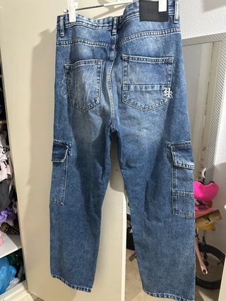 Pantalón vaquero cargo hombre MADENTHEHOOD