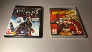 Juegos PS3 Assassin's Creed y Borderlands