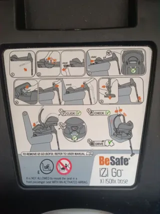 Base Isofix Besafe Izi Go X1 per seggiolino auto