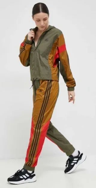 S Chándal Adidas Performance Gametime Caqui Verde