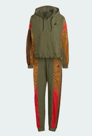 S Chándal Adidas Performance Gametime Caqui Verde