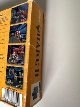 Quake II Nintendo 64 Caja y Manual