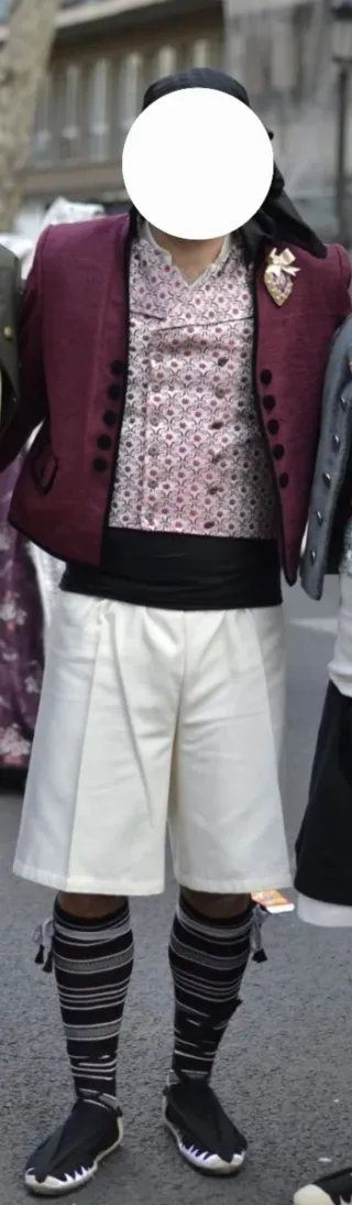 Abito Fallero Uomo Saraguell