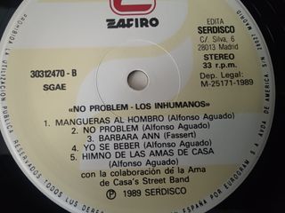 Vinilo Los Inhumanos