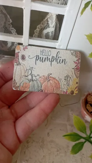Zerbino Miniatura Hello Pumpkin 1:12