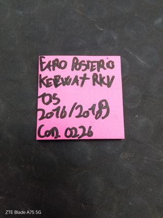 Fanale Posteriore Keeway RKV 125 (2016-2019)