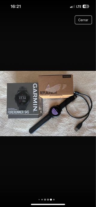 Reloj Garmin Forerunner 945 + Correas