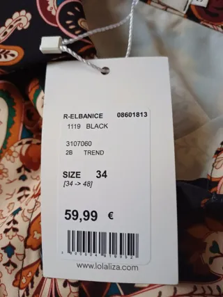 Vestido camisero midi estampado paisley