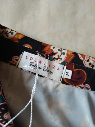 Vestido camisero midi estampado paisley