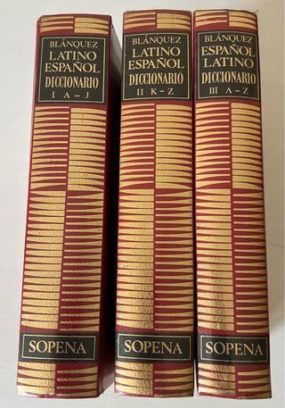 Diccionario español-latino