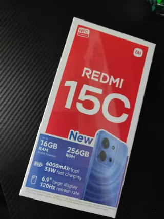 Xiaomi Redmi 15C 16GB RAM 256GB Azul NFC NUEVO