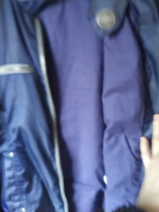 Cazadora Bomber Bershka Azul Mujer Talla S