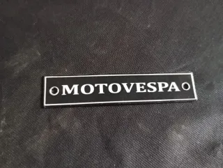Chapa MOTOVESPA Vespino mortadelo