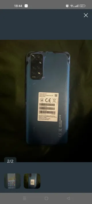 Xiaomi Redmi Note 11 Azul