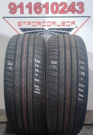 235 55 18 V BRIDGESTONE RUEDA PREMIUM MONTADA