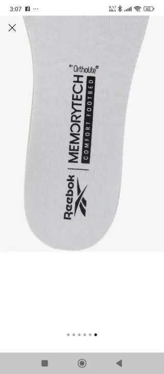 Zapatillas Reebok Negras y Blancas Nuevas