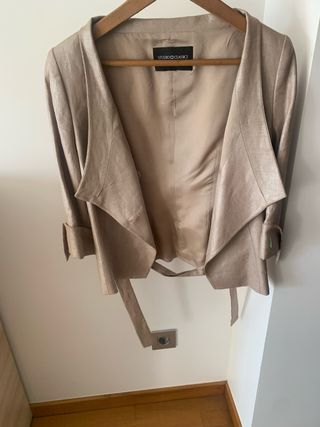 Chaqueta Lino Studio Classics Beige