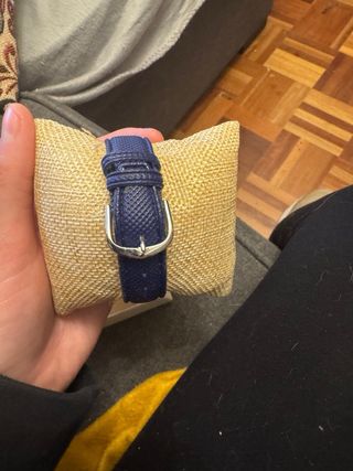 Reloj Quasar Mujer Azul y Blanco