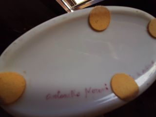 Vaso ceramica dipinto a mano fiori