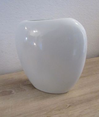 Vaso ceramica dipinto a mano fiori
