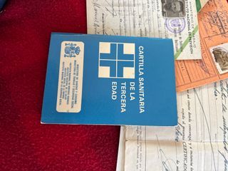 Documentos oficiales antiguos 1940