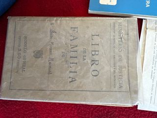 Documentos oficiales antiguos 1940