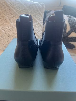 Botines piel Ángel Alarcón T.37 negros