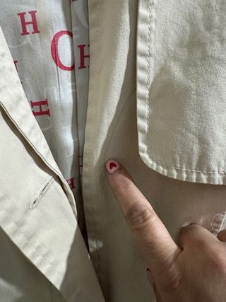 Gabardina carolina herrera