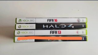 Lote 3 Juegos Xbox 360: FIFA 13, 16, Halo 4