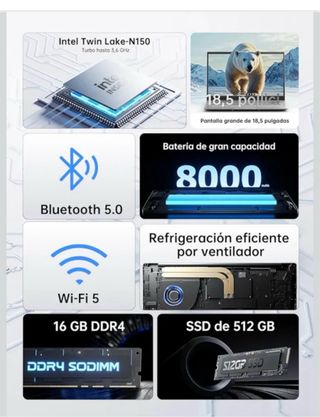 Ordenador Portátil 18.5"