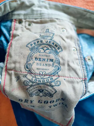 Pantalón vaquero azul Heritage de Pepe Jeans
