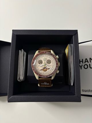 Swatch x Omega Mission to Saturn