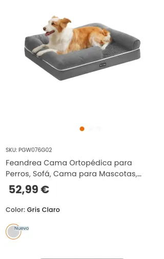 Cama Ortopédica para Perros Feandrea PGW076G02