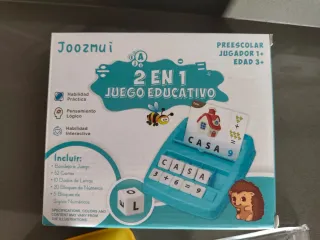Juego Educativo Joozmui 2 en 1