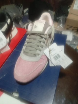 Zapatillas Reebok Beige y Rosa