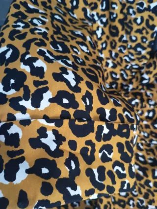 Americana animal print forrada