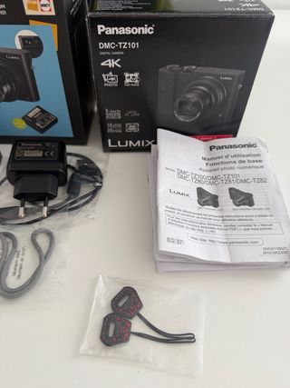Pack Panasonic Lumix TZ101 20MP 4K Leica Negra