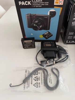 Pack Panasonic Lumix TZ101 20MP 4K Leica Negra