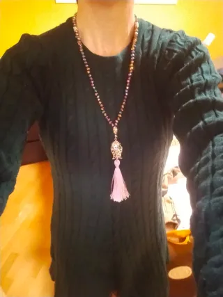 Vestido de punto Dasne verde talla mediana