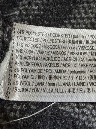 Abrigo Mango Cuadros Talla S